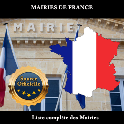 Fichier de prospection des Mairies de France. Adresses, mairies, téléphone, email